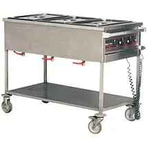 Bain marie sur roulette 